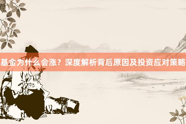 基金为什么会涨？深度解析背后原因及投资应对策略